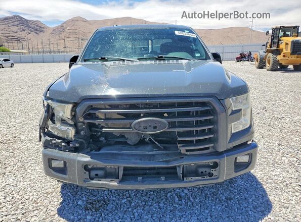 1FTEW1CP7HFA34660 2017 FORD F150 Gray Դիմացի տեսք