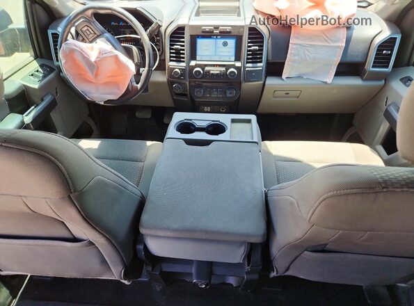 1FTEW1CP7HKC83807 2017 FORD F150 Темно-бордовый Вид панели приборов