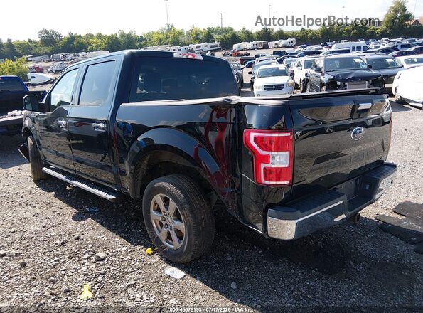 1FTEW1CP7JFD48976 2018 FORD F150 Black Задня ліва чверть