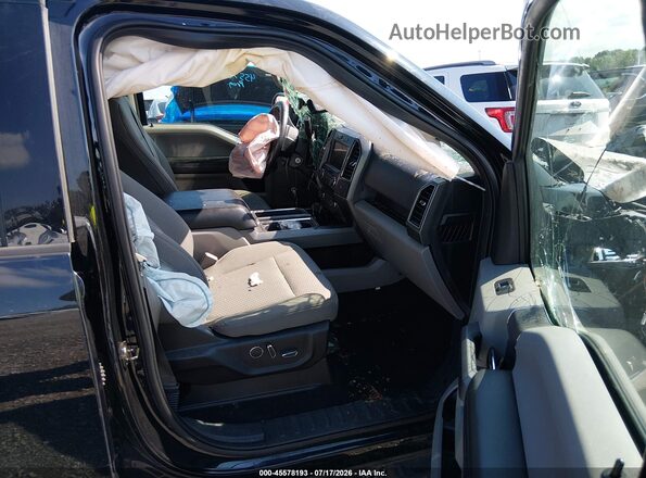 1FTEW1CP7JFD48976 2018 FORD F150 Black Вид салону спереду