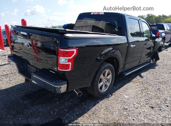 1FTEW1CP7JFD48976 2018 FORD F150 Black Задня права чверть