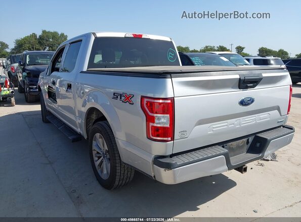 1FTEW1CP7JKF13495 2018 FORD F150 Silver Հետևի ձախ