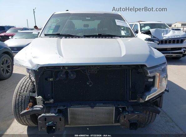 1FTEW1CP7JKF13495 2018 FORD F150 Silver Սալոնի հետևի տեսք