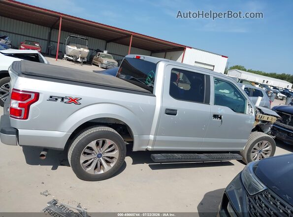 1FTEW1CP7JKF13495 2018 FORD F150 Silver Սալոնի 360 աստիճան տեսք