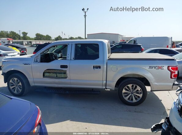 1FTEW1CP7JKF13495 2018 FORD F150 Silver 