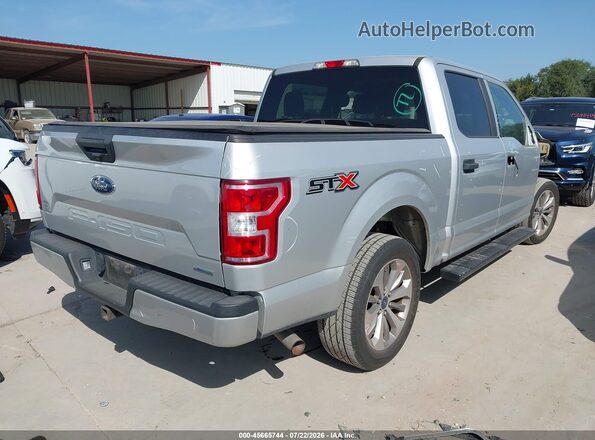 1FTEW1CP7JKF13495 2018 FORD F150 Silver Հետևի աջ