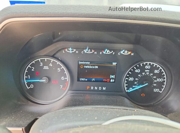 1FTEW1CP7MKE39015 2021 FORD F150 Black Սարքավորումների վահանակի տեսք