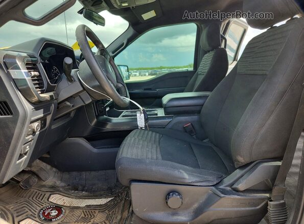 1FTEW1CP7MKE39015 2021 FORD F150 Black Սալոնի դիմացի տեսք