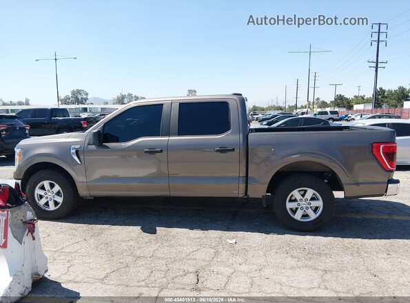 1FTEW1CP7MKE70619 2021 FORD F150 Brown 