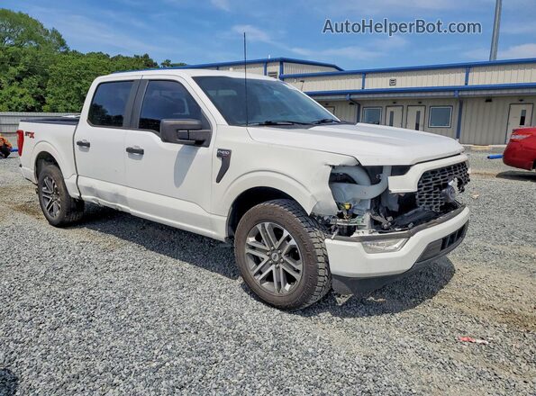 1FTEW1CP7NFA22861 2022 FORD F150 White წინა მარჯვენა