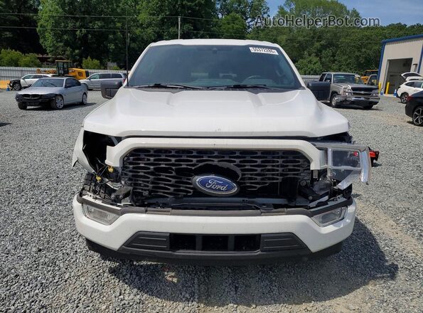 1FTEW1CP7NFA22861 2022 FORD F150 White წინა ხედი