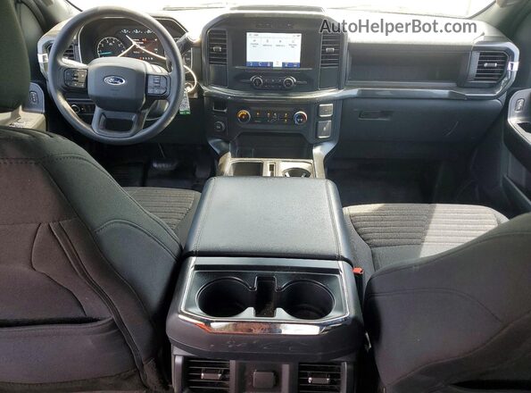 1FTEW1CP7NFA22861 2022 FORD F150 White წინა პანელის ხედი