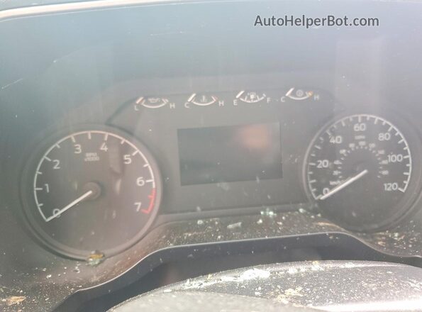 1FTEW1CP7NFA29969 2022 FORD F150 Blue Вид щитка приладів