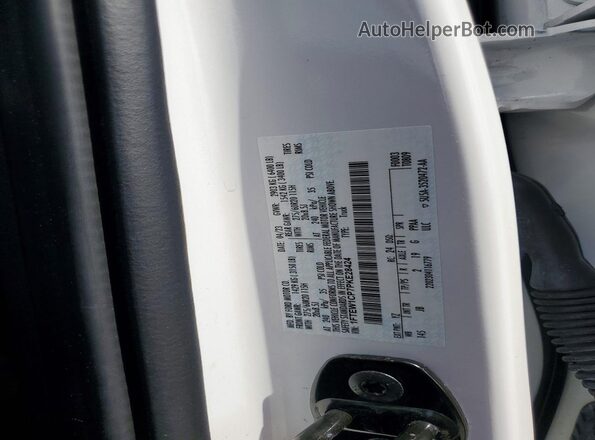 1FTEW1CP7PKE28424 2023 FORD F150 White Շարժիչի բաժամունքի տեսք