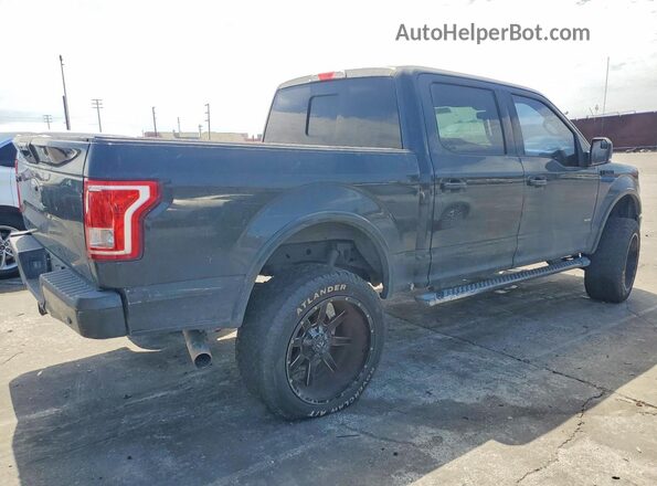 1FTEW1CP8GKE75249 2016 FORD F150 Gray უკანა მარჯვენა