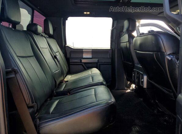 1FTEW1CP8GKE75249 2016 FORD F150 Gray უკანა სავარძლების ხედი