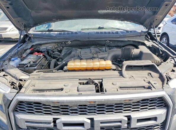 1FTEW1CP8GKE75249 2016 FORD F150 Gray უკანა სალონის ხედი