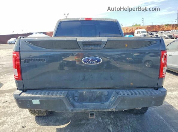 1FTEW1CP8GKE75249 2016 FORD F150 Gray უკანა ხედი