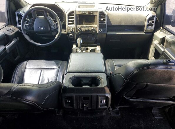 1FTEW1CP8GKE75249 2016 FORD F150 Gray წინა პანელის ხედი