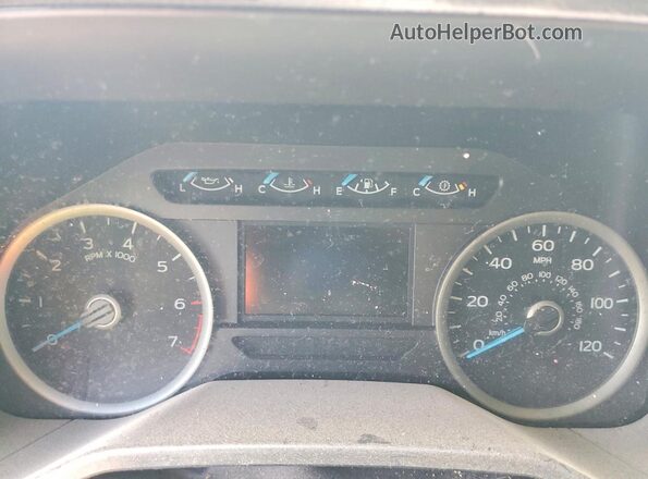 1FTEW1CP8GKE75249 2016 FORD F150 Gray ხელსაწყოთა პანელის ხედი