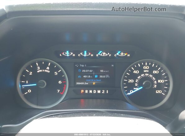 1FTEW1CP8HKC53134 2017 FORD F150 Gray უკანა სავარძლების ხედი