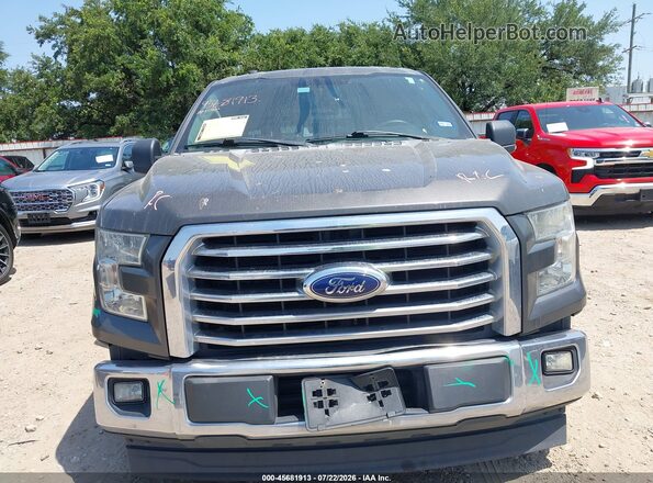 1FTEW1CP8HKC53134 2017 FORD F150 Gray ხელსაწყოთა პანელის ხედი