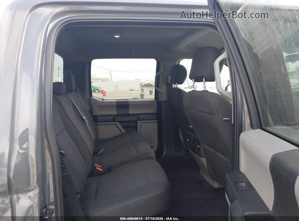 1FTEW1CP8JFB86307 2018 FORD F150 Gray VIN კოდის სტიკერის ხედი