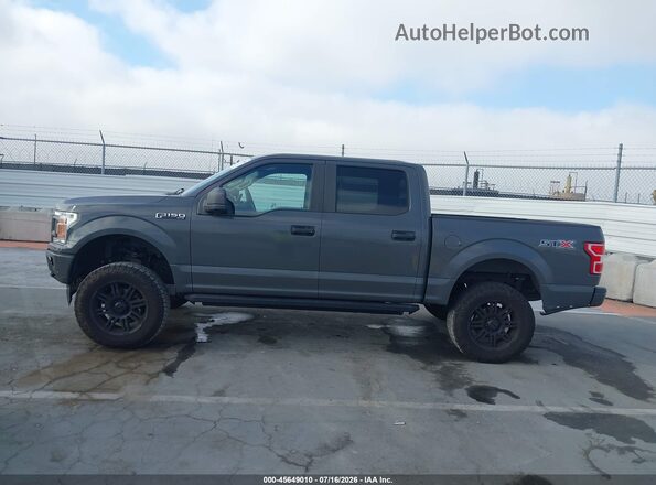 1FTEW1CP8JFB86307 2018 FORD F150 Gray სალონის 360-გრადუსიანი ხედი
