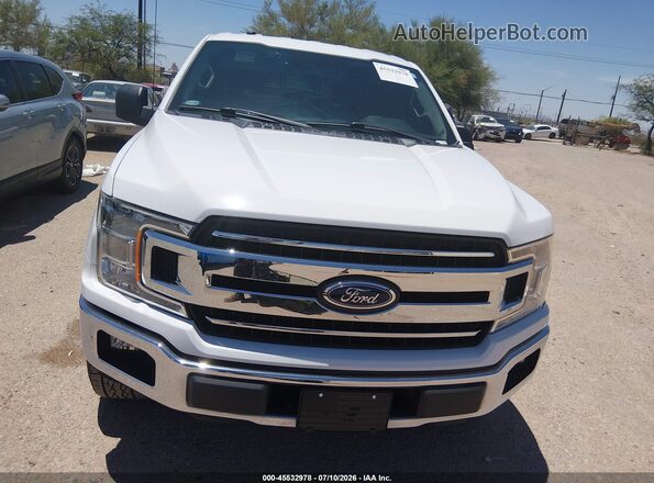 1FTEW1CP8JKD09482 2018 FORD F150 White Вид панелі приладів