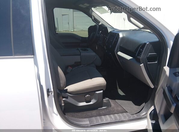 1FTEW1CP8JKD09482 2018 FORD F150 White Вид салону спереду