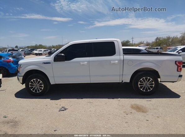1FTEW1CP8JKD09482 2018 FORD F150 White Вид задньої частини салону