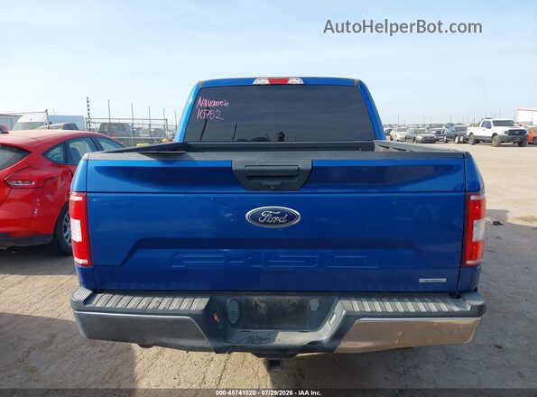 1FTEW1CP8JKE59771 2018 FORD F150 Blue 