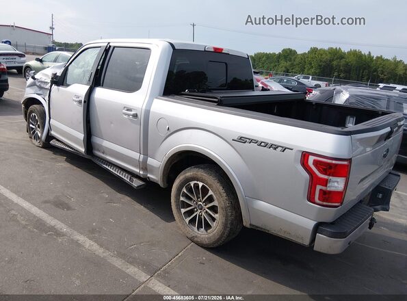 1FTEW1CP8JKF98489 2018 FORD F150 Silver Հետևի ձախ