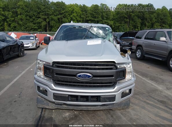 1FTEW1CP8JKF98489 2018 FORD F150 Silver Սարքավորումների վահանակի տեսք