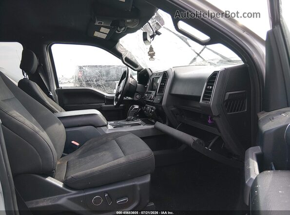 1FTEW1CP8JKF98489 2018 FORD F150 Silver Սալոնի դիմացի տեսք