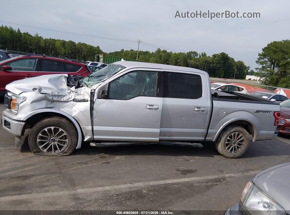 1FTEW1CP8JKF98489 2018 FORD F150 Silver Սալոնի 360 աստիճան տեսք