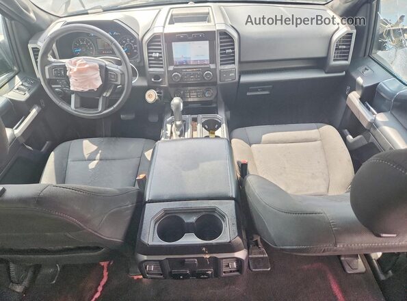 1FTEW1CP8LFC29966 2020 FORD F150 Gray Widok deski rozdzielczej