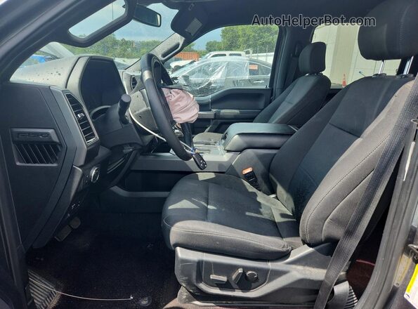 1FTEW1CP8LFC29966 2020 FORD F150 Gray Widok wnętrza z przodu