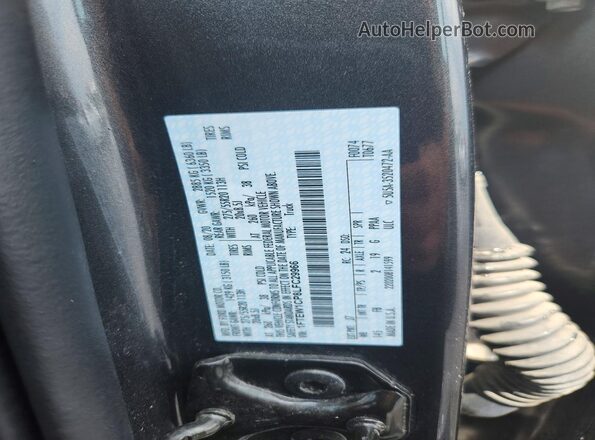 1FTEW1CP8LFC29966 2020 FORD F150 Gray Widok komory silnika