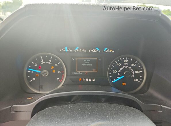 1FTEW1CP8LFC29966 2020 FORD F150 Gray Widok zestawu wskaźników