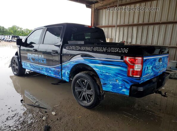 1FTEW1CP8LKE58817 2020 FORD F150 Black Rear left