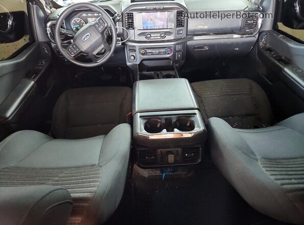 1FTEW1CP8MKE74873 2021 FORD F150 Серебряный Вид панели приборов