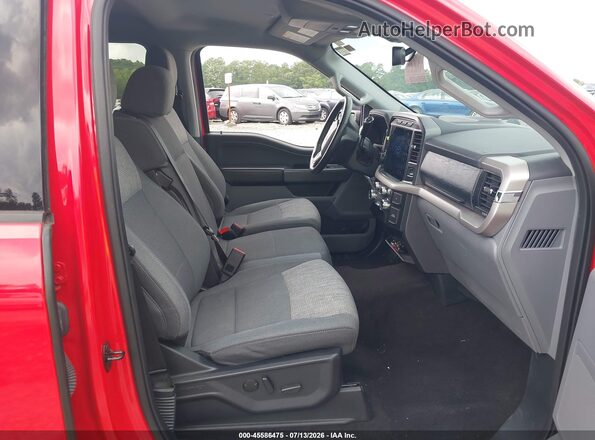 1FTEW1CP8MKF12084 2021 FORD F150 Red Սալոնի դիմացի տեսք