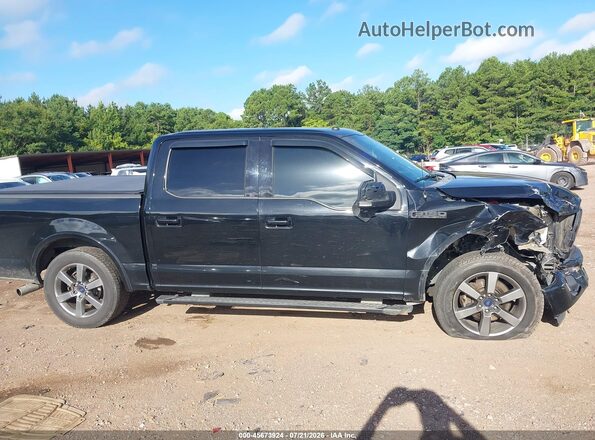 1FTEW1CP9GFB91976 2016 FORD F150 Black Սալոնի հետևի տեսք