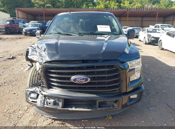 1FTEW1CP9GFB91976 2016 FORD F150 Black Սարքավորումների վահանակի տեսք