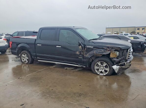 1FTEW1CP9GKD63284 2016 FORD F150 Black Առջևի աջ