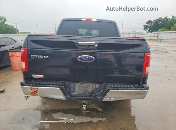 1FTEW1CP9GKD63284 2016 FORD F150 Black Հետևի տեսք