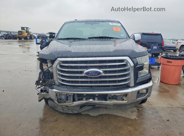 1FTEW1CP9GKD63284 2016 FORD F150 Black Դիմացի տեսք