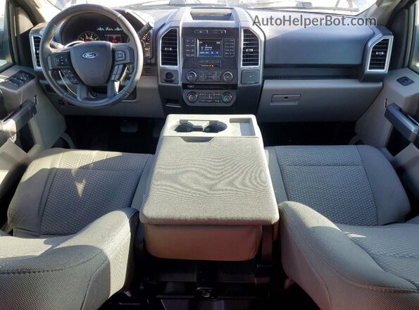 1FTEW1CP9GKE01161 2016 FORD F150 Blue Vista del salpicadero