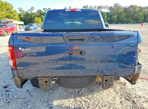 1FTEW1CP9GKE01161 2016 FORD F150 Blue Vista trasera